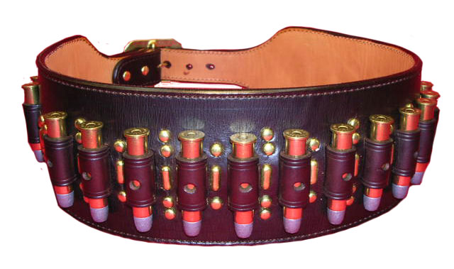 custom leather quigly belt by Madri Leatherworks