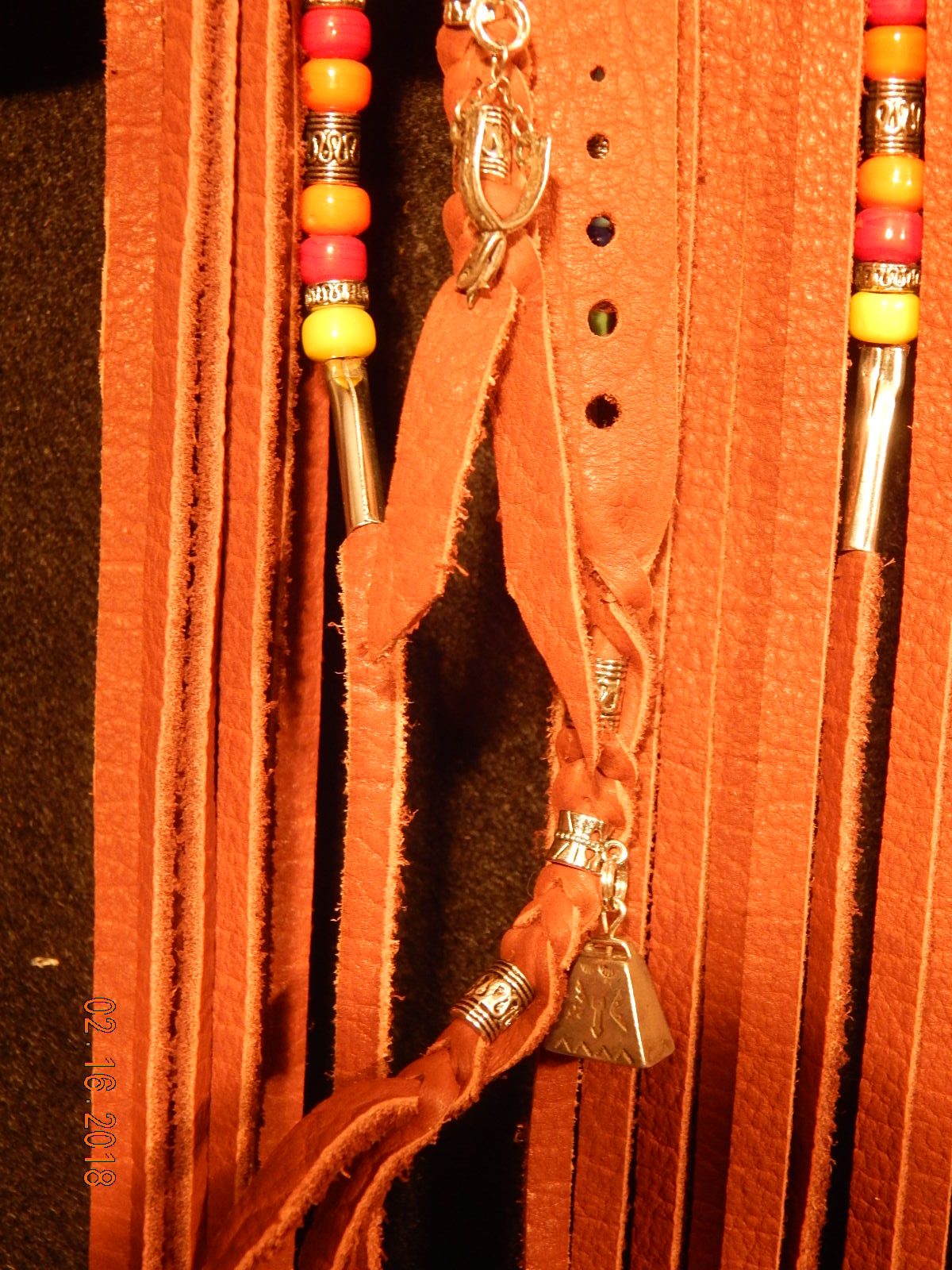 Custom-made Leather Rifle Case: Mills Design