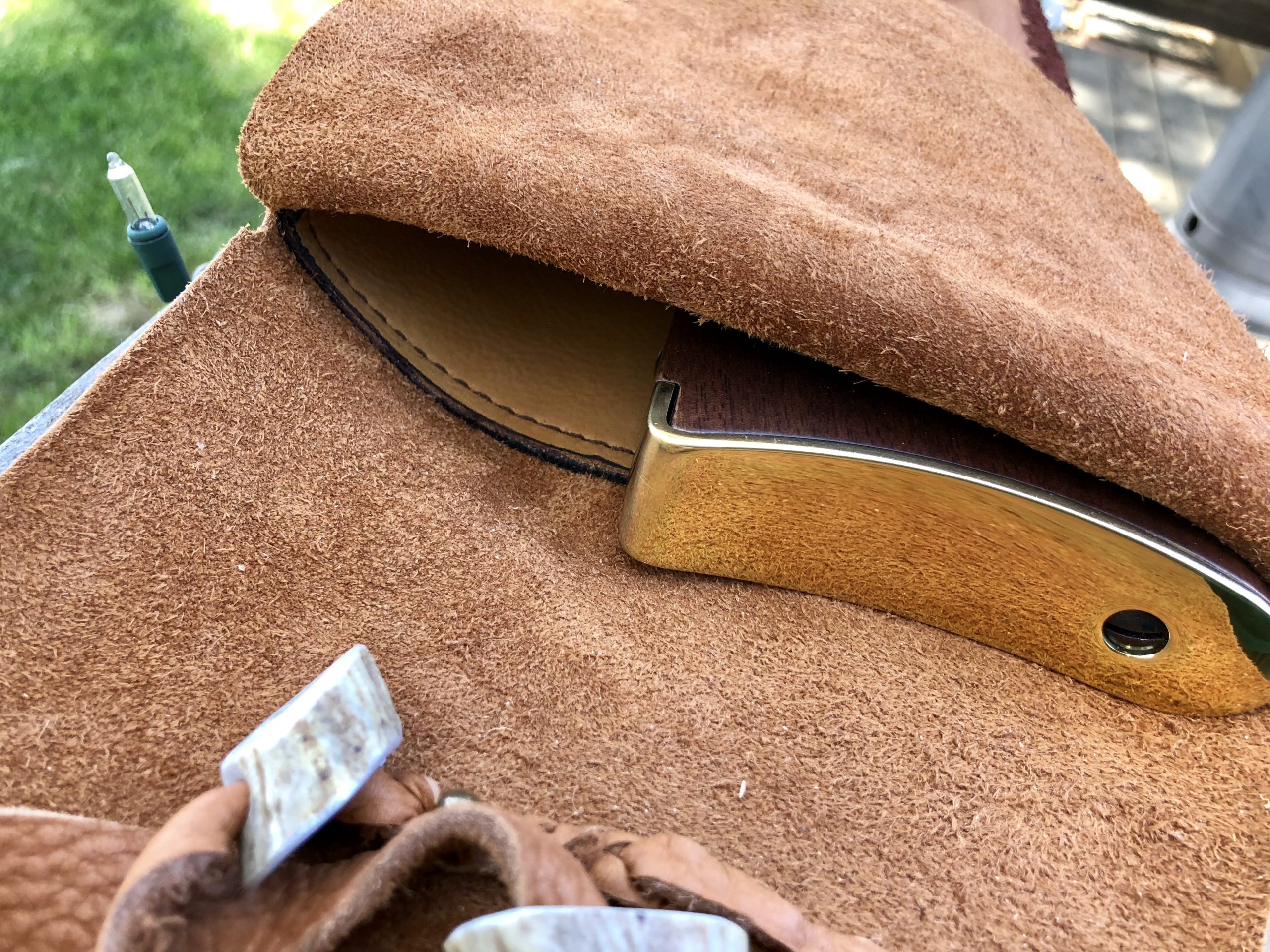 Custom-made Leather Rifle Case: Picht Design