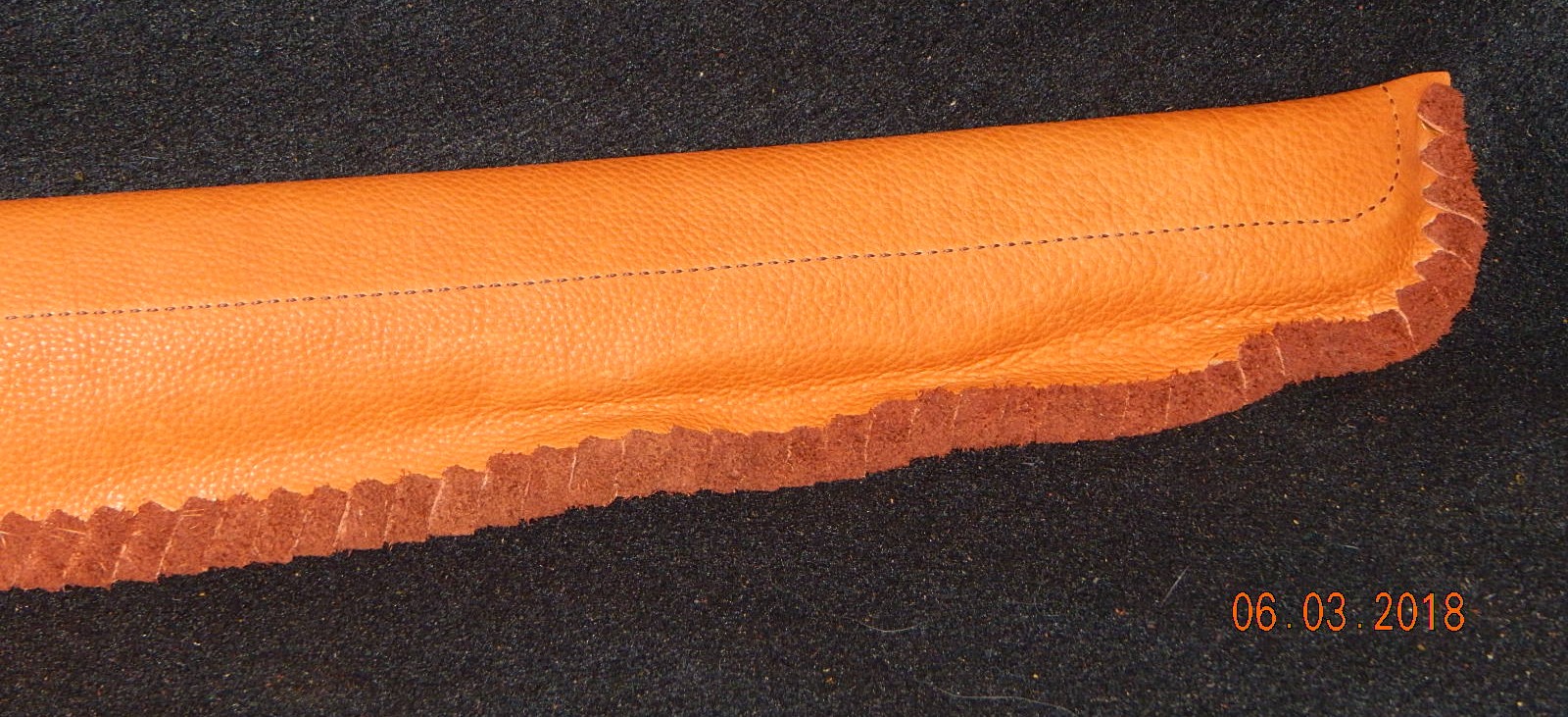 Custom-made Leather Rifle Case: Picht Design