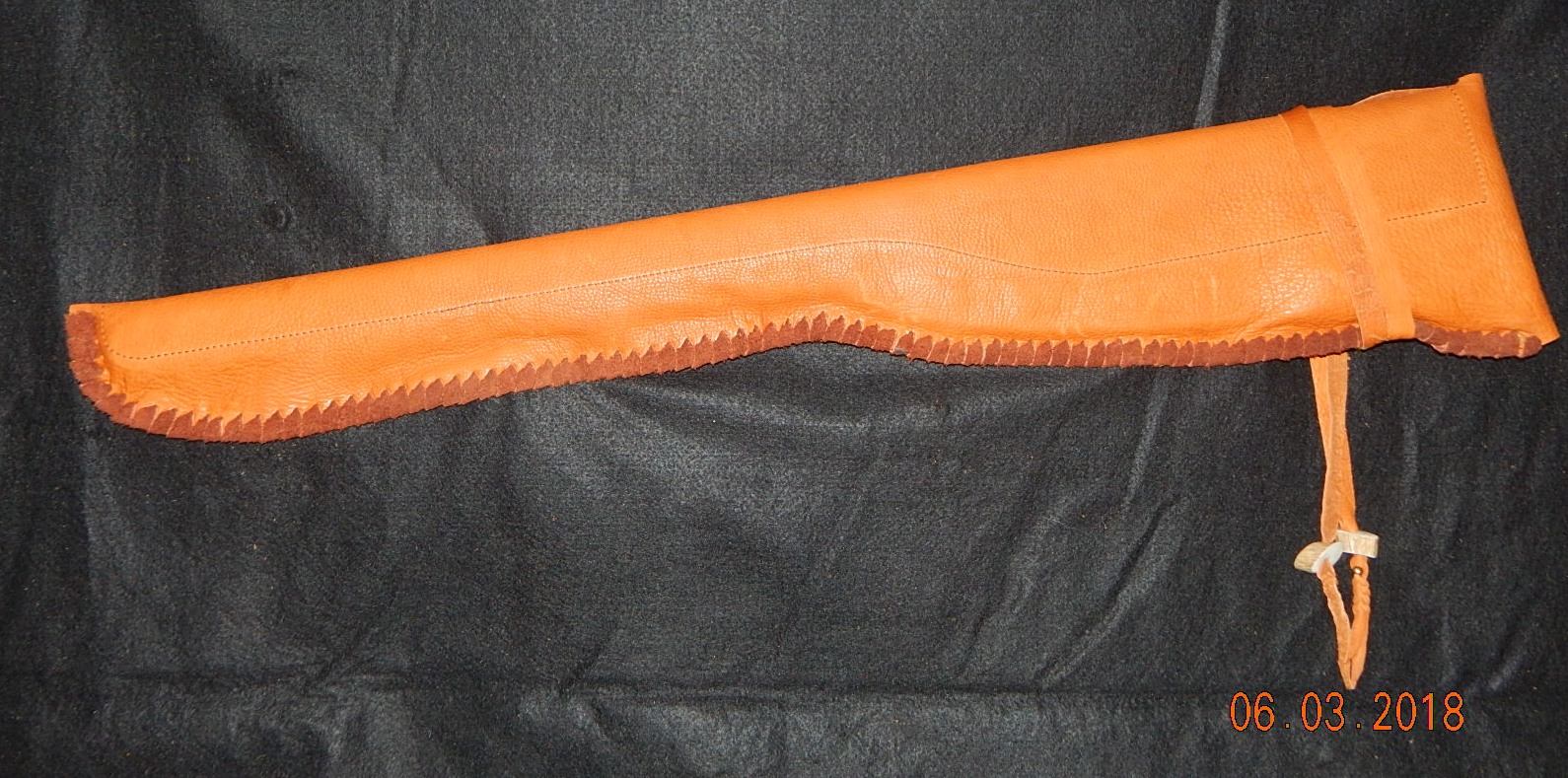 Custom-made Leather Rifle Case: Picht Design