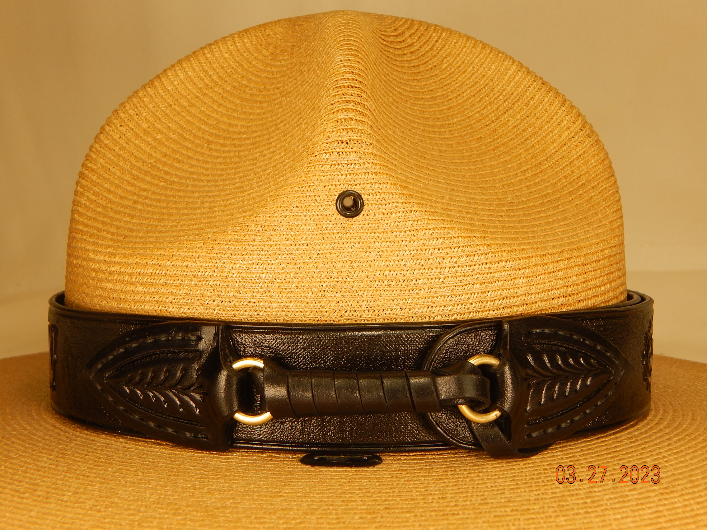 Leather Hat Band: MSC Design