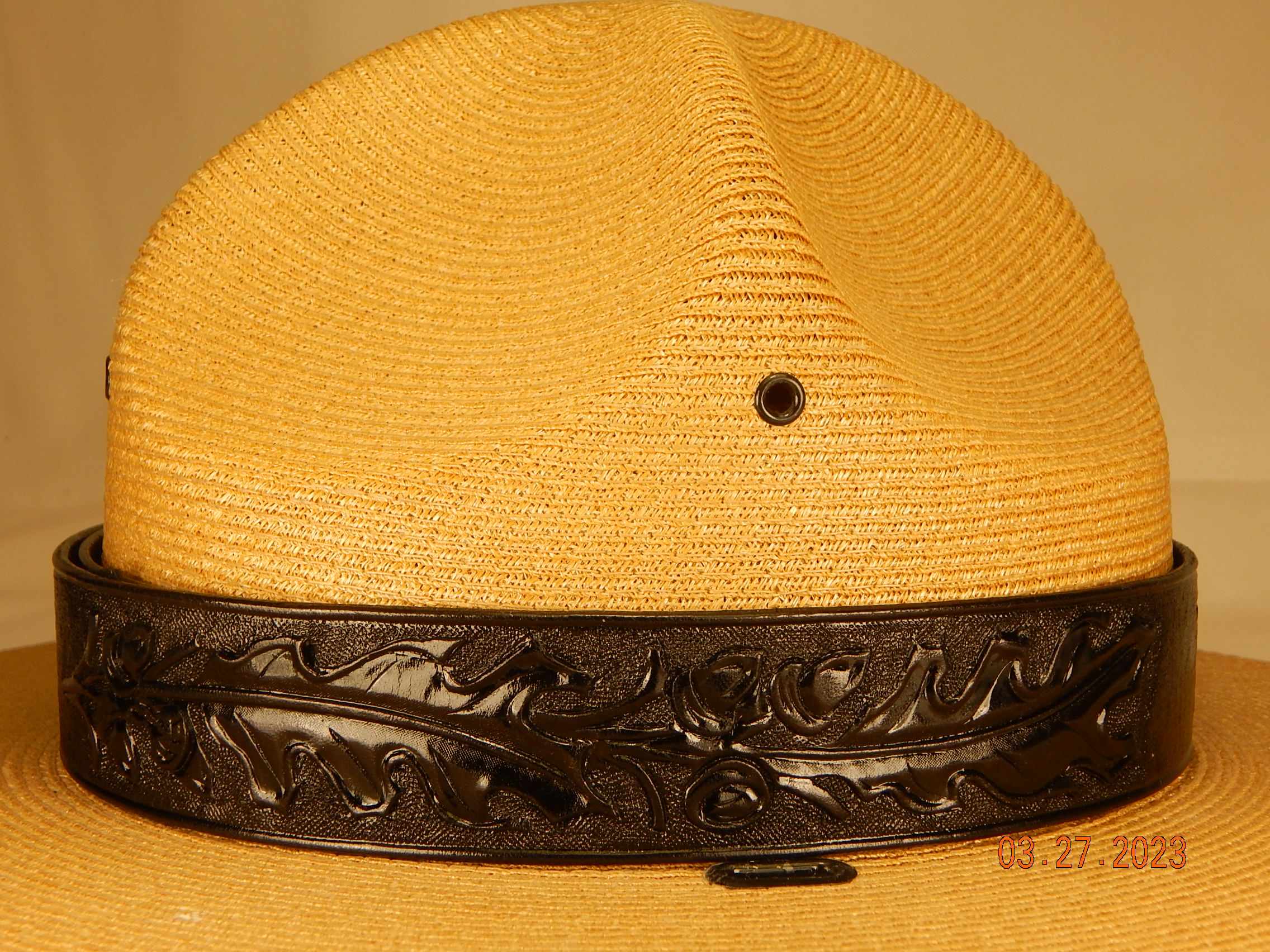 Leather Hat Band: MSC Design