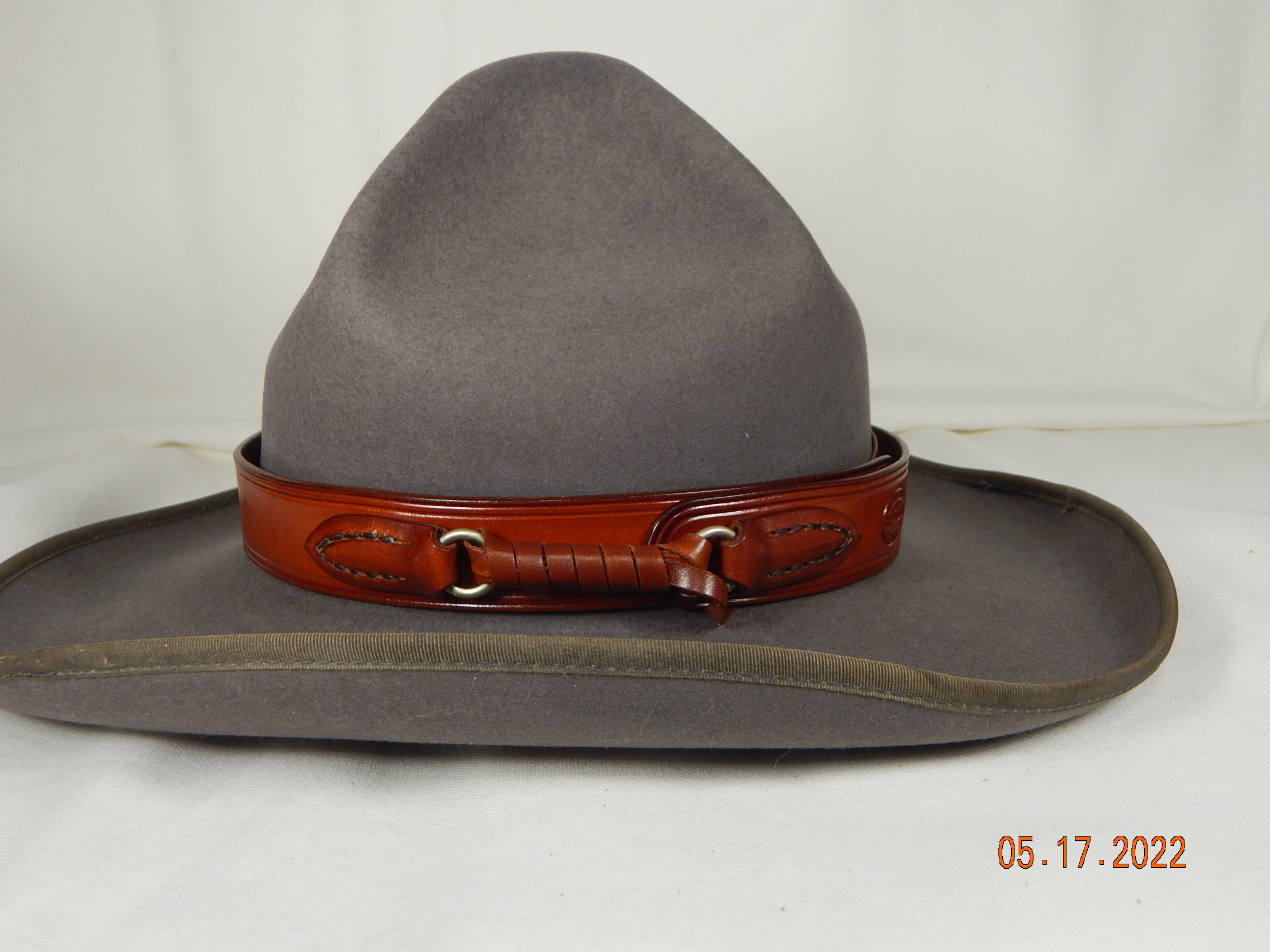 Leather Hat Band: Plain