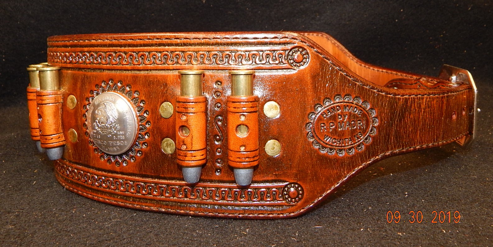 Leather Quigley Belt: Redmond Design