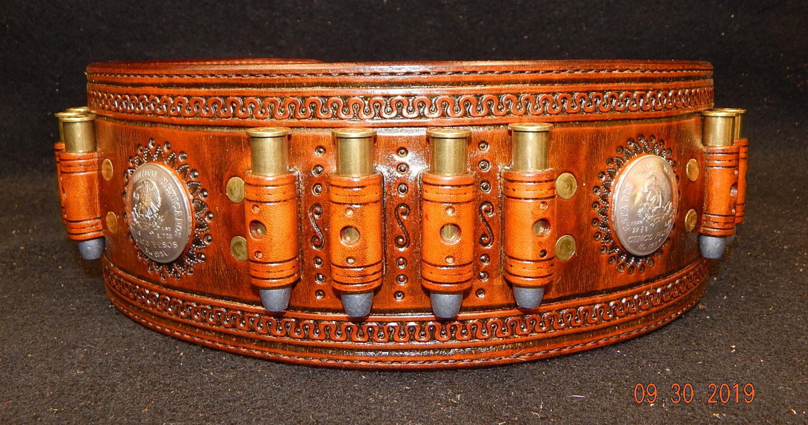 Leather Quigley Belt: Redmond Design