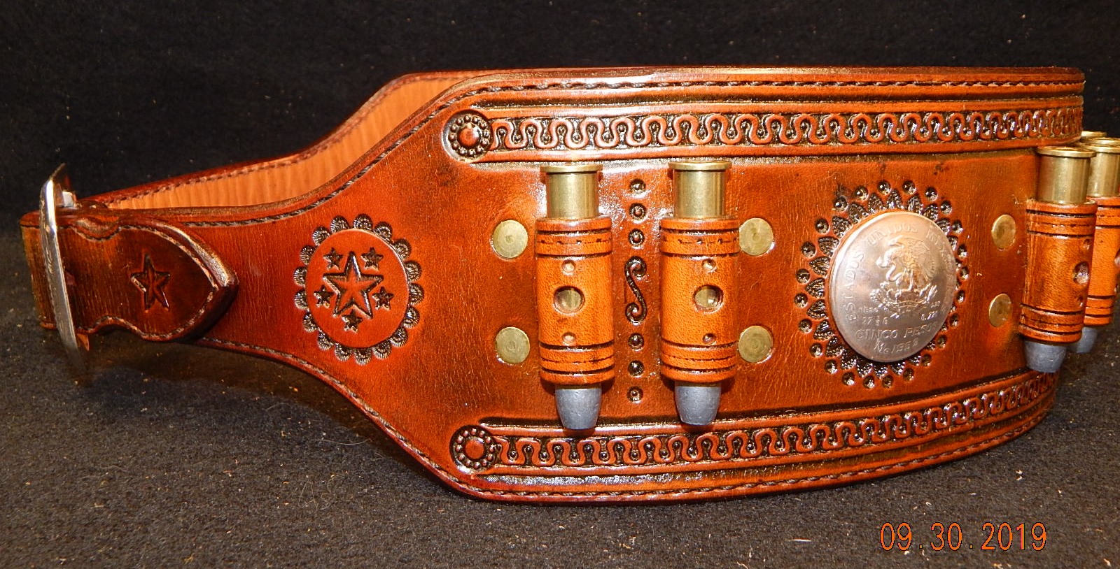 Leather Quigley Belt: Redmond Design