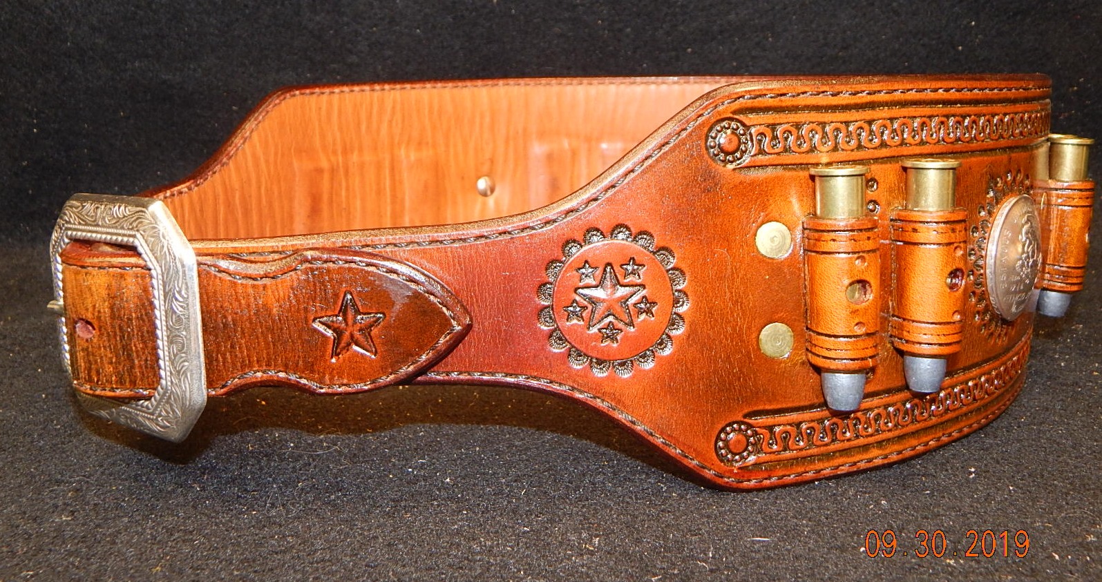 Leather Quigley Belt: Redmond Design