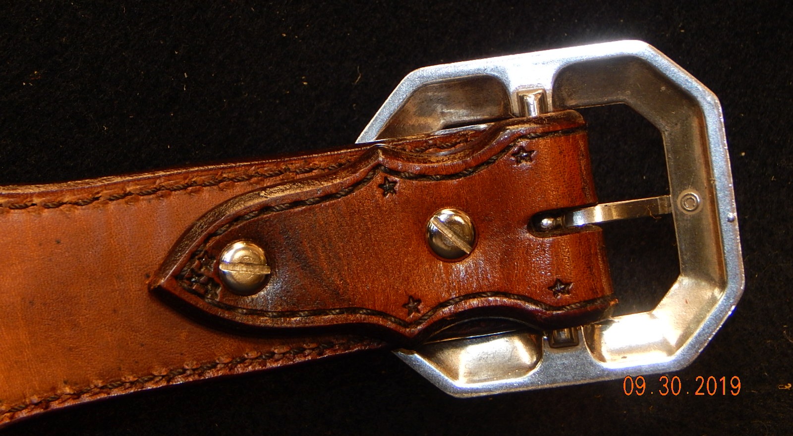 Leather Quigley Belt: Redmond Design