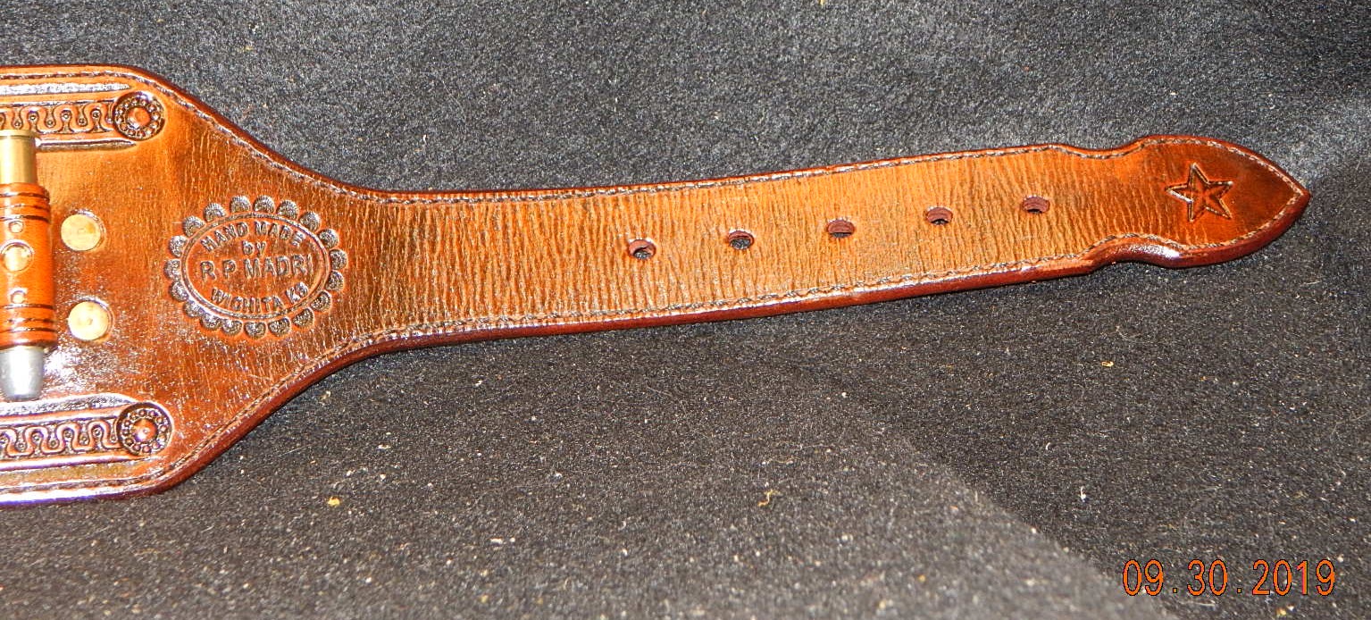 Leather Quigley Belt: Redmond Design