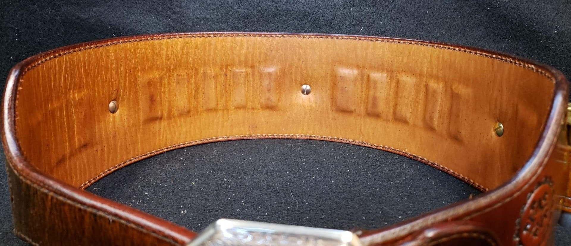 Leather Quigley Belt: Redmond Design