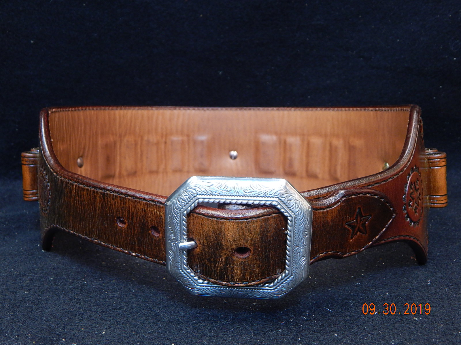 Leather Quigley Belt: Redmond Design