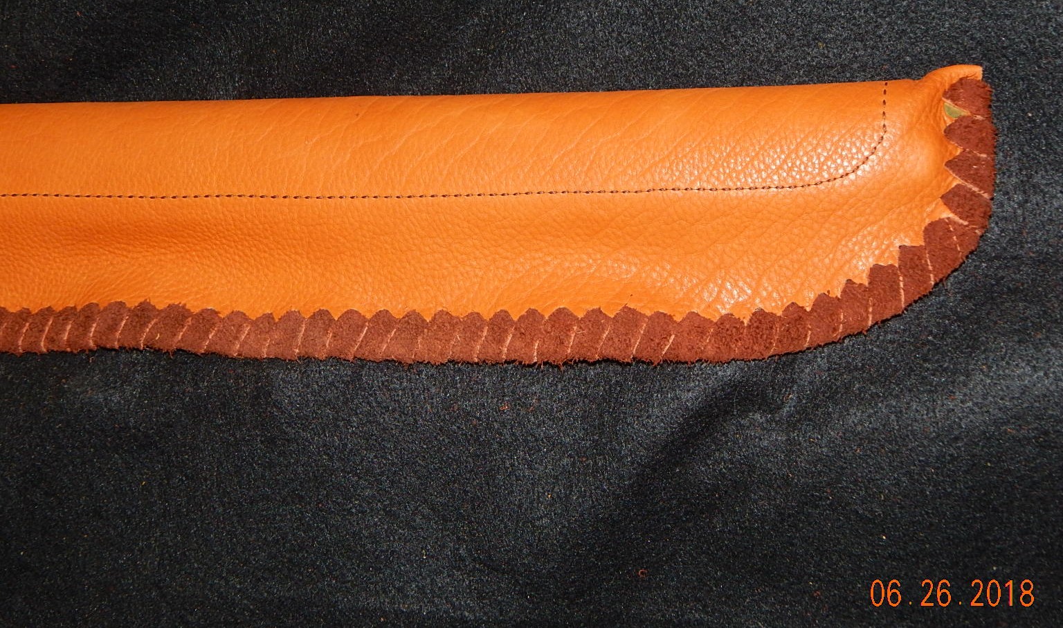 Custom-made Leather Rifle Case: McCarty Design